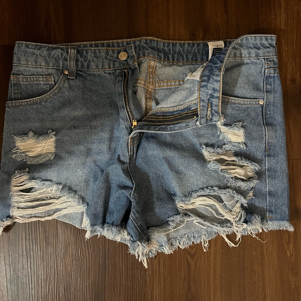 Brand New Ripped Jean Shorts
